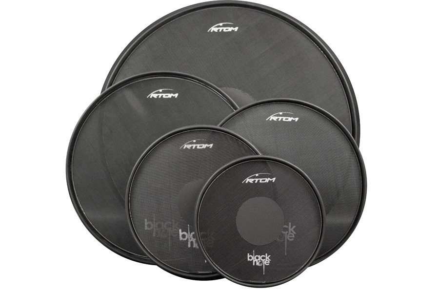 RTOM Black Hole Practice Pad Special Rock Pack V2 – (Sizes 12″, 13", 14″, 16″ & 22″)