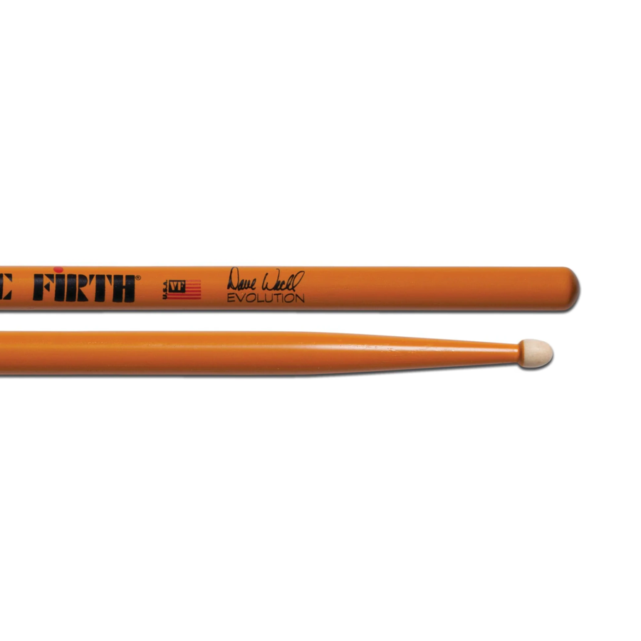 Vic Firth Signature Dave Weckl Evolution Drumsticks - Wood Tip