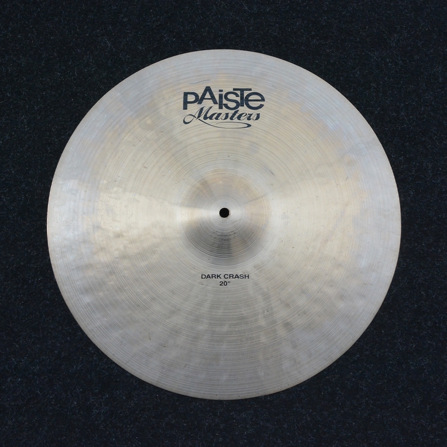 Paiste Masters series 20" Dark Crash cymbal - 2nd Hand