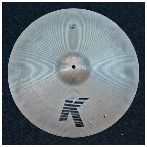 Image 1 - Zildjian 20" K Ride Cymbal With Rivets *2nd Hand*