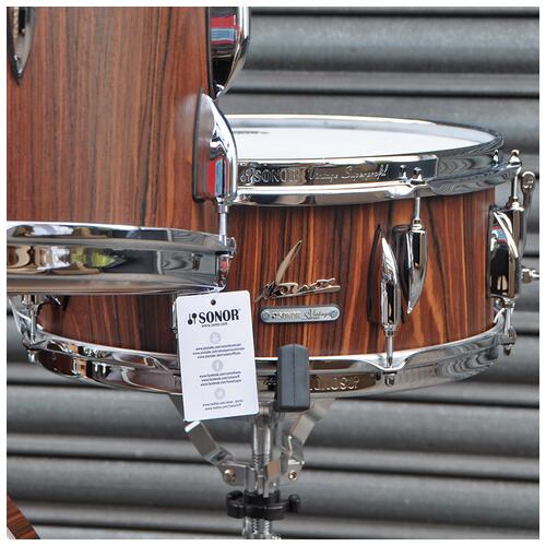 Image 14 - Sonor Vintage Drumkit 18'' 3pc Shell Pack, Rosewood Semi Gloss