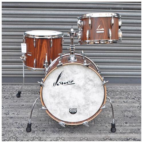 Image 12 - Sonor Vintage Drumkit 18'' 3pc Shell Pack, Rosewood Semi Gloss