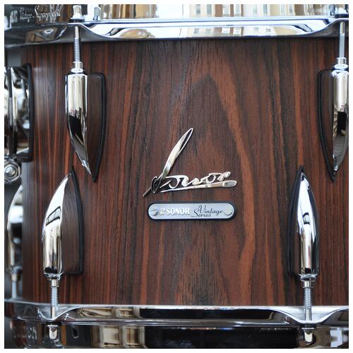 Image 11 - Sonor Vintage Drumkit 18'' 3pc Shell Pack, Rosewood Semi Gloss