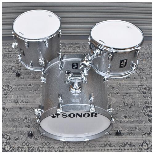 Image 3 - Sonor 12", 14", 20" AQ2 Studio Set with 14" Snare in TQZ Titanium Quartz *Ex Demo*