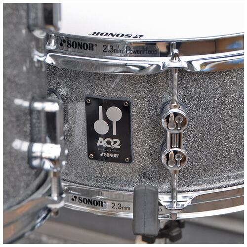 Image 12 - Sonor 12", 14", 20" AQ2 Studio Set with 14" Snare in TQZ Titanium Quartz *Ex Demo*