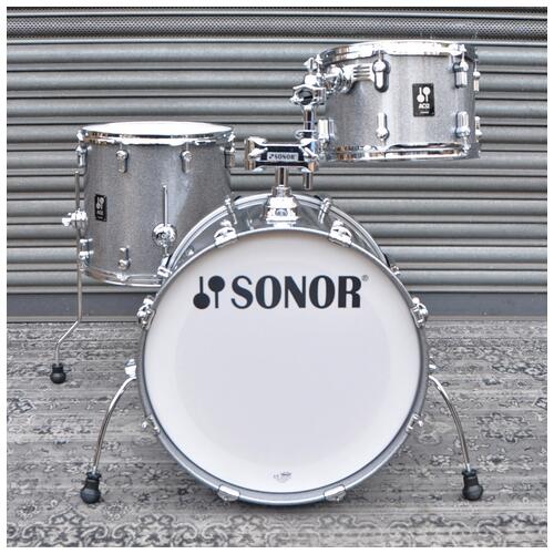 Image 2 - Sonor 12", 14", 20" AQ2 Studio Set with 14" Snare in TQZ Titanium Quartz *Ex Demo*