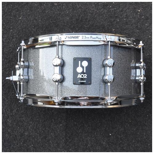 Image 1 - Sonor 14" x 6" AQ2 Snare Drum in Titanium Quartz finish