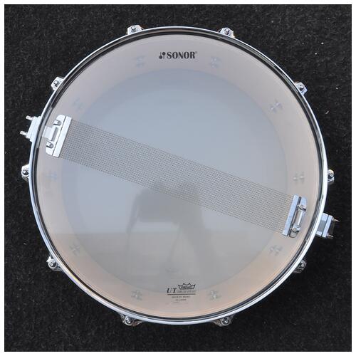 Image 5 - Sonor 14" x 6" AQ2 Snare Drum in Titanium Quartz finish