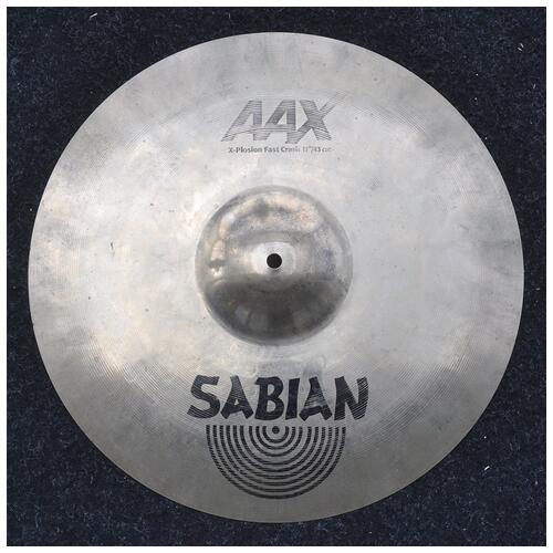 Image 1 - Sabian 17" AAX X-plosion Fast Crash Cymbal *2nd Hand*