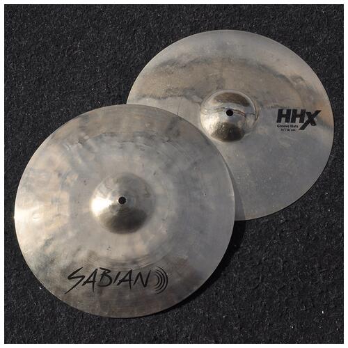 Sabian 15" HHX Groove Series Brilliant Hi Hat Cymbals *2nd Hand*