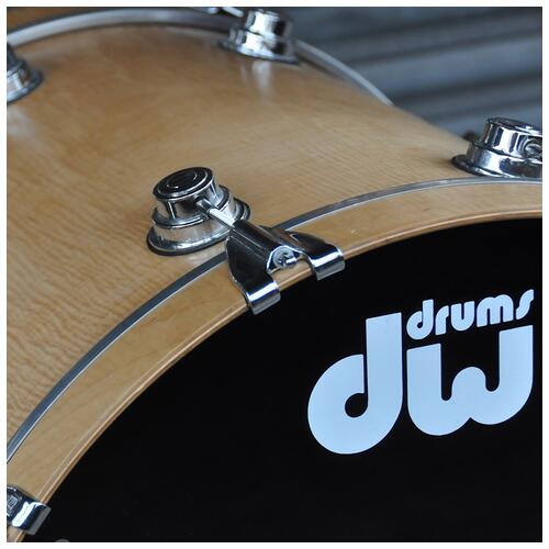 Image 12 - Dw Collectors Series 10" 12" 14" 22" Maple Shell drum kit in Flame Maple Natural Satin Oil