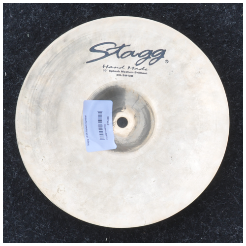 Image 2 - Stagg 10" DH Splash Cymbal *2nd Hand*