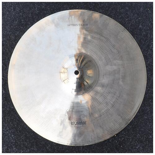 Wuhan 16" Thin Crash Cymbal *2nd Hand*