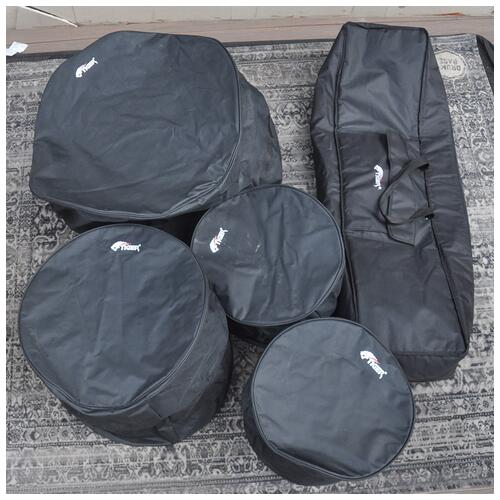 Tiger 8", 12", 12", 16", 22" Basic Bag Set with 14" Snare bag, Hardware bag and Stick bag *2nd Hand*