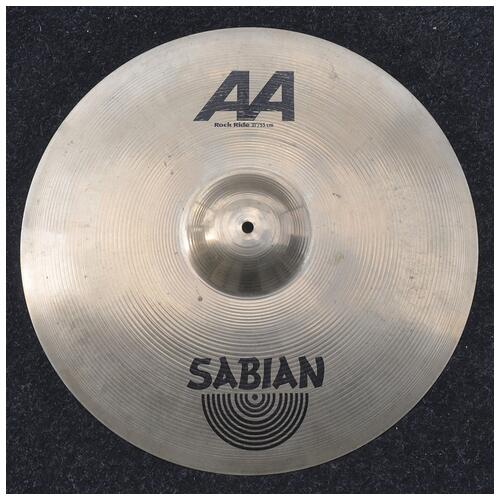 Image 1 - Sabian 21" Aa Rock Ride Cymbal *2nd Hand*