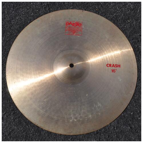 Image 1 - Paiste 16" 2002 Crash Cymbal *2nd Hand*