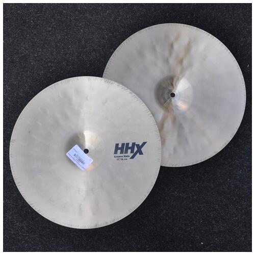 Image 2 - Sabian 15" HHX Groove Hi Hat Cymbals *2nd Hand*