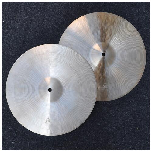 Image 1 - Amdeia 14" Traditional Thin Hi Hat Cymbals *2nd Hand*