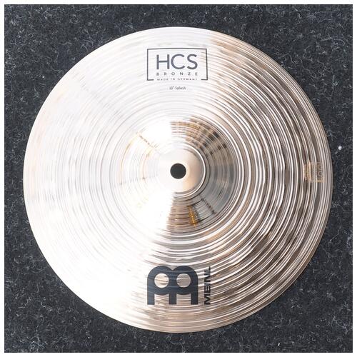 Image 1 - Meinl 10" HCS Bronze Splash Cymbal *2nd Hand*