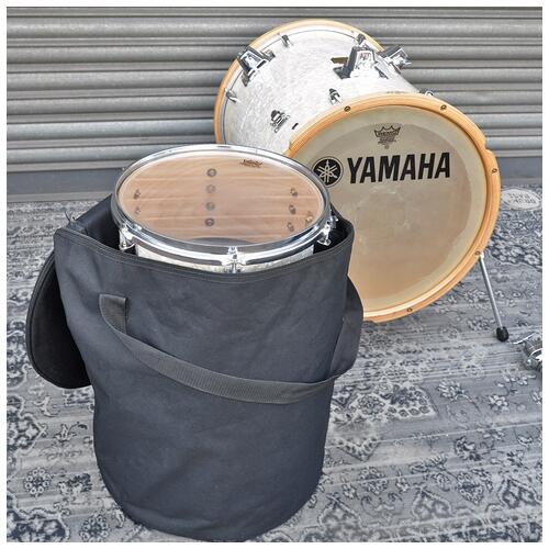 Image 15 - Yamaha 12", 13", 14"x 5" Snare, 18"x 22" Bassdrum  Al Foster Snr Hip Gig Portable Shell Pack in White Marine Pearl finish *2nd Hand*