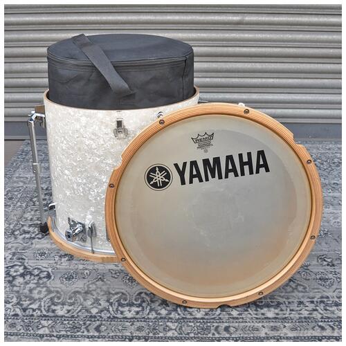 Image 13 - Yamaha 12", 13", 14"x 5" Snare, 18"x 22" Bassdrum  Al Foster Snr Hip Gig Portable Shell Pack in White Marine Pearl finish *2nd Hand*