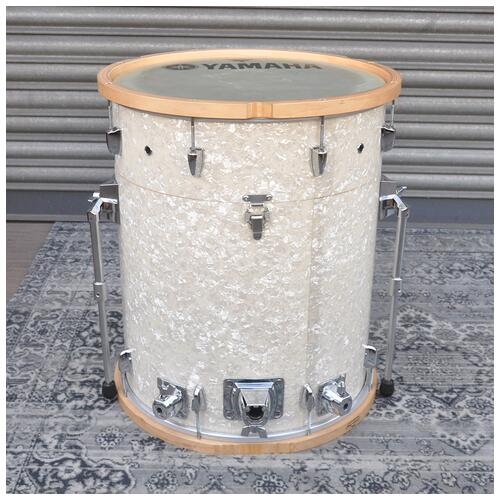 Image 11 - Yamaha 12", 13", 14"x 5" Snare, 18"x 22" Bassdrum  Al Foster Snr Hip Gig Portable Shell Pack in White Marine Pearl finish *2nd Hand*