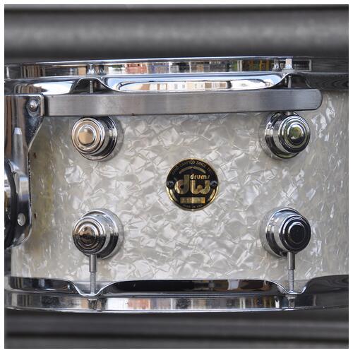 Image 7 - DW 12", 14", 18" Vintage Collectors Drum Kit in White Pearl finish *2nd Hand*