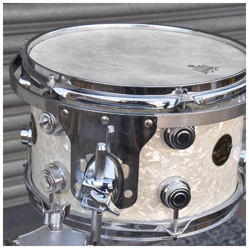 Image 4 - DW 12", 14", 18" Vintage Collectors Drum Kit in White Pearl finish *2nd Hand*