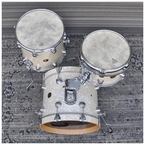 Image 13 - DW 12", 14", 18" Vintage Collectors Drum Kit in White Pearl finish *2nd Hand*