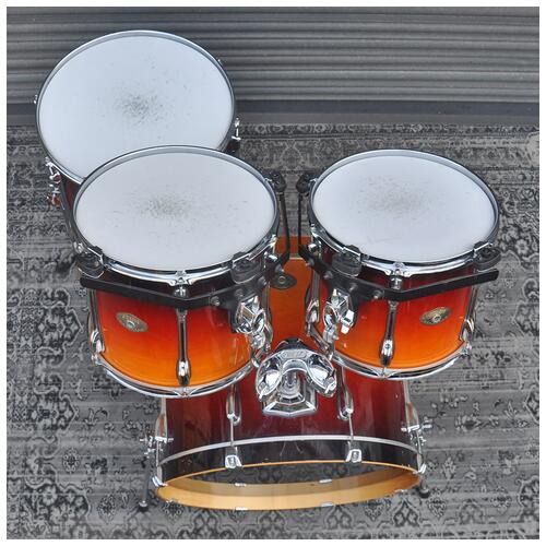 Image 8 - Tama 12", 13", 16", 22" Rockstar Custom Shell Pack in Amber Sunburst finish *2nd Hand*