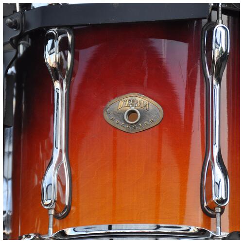 Image 6 - Tama 12", 13", 16", 22" Rockstar Custom Shell Pack in Amber Sunburst finish *2nd Hand*