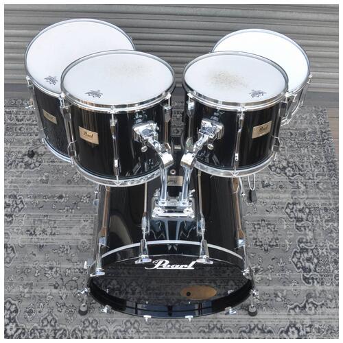 Image 15 - Pearl 12", 13", 16", 22" Session Elite SLX Shell Pack with 14" Snare in Black finish *2nd Hand*