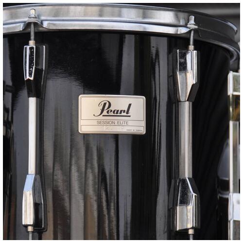 Image 11 - Pearl 12", 13", 16", 22" Session Elite SLX Shell Pack with 14" Snare in Black finish *2nd Hand*