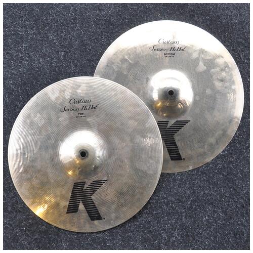 Zildjian 14" K Custom Session Hi Hat Cymbal *2nd Hand*