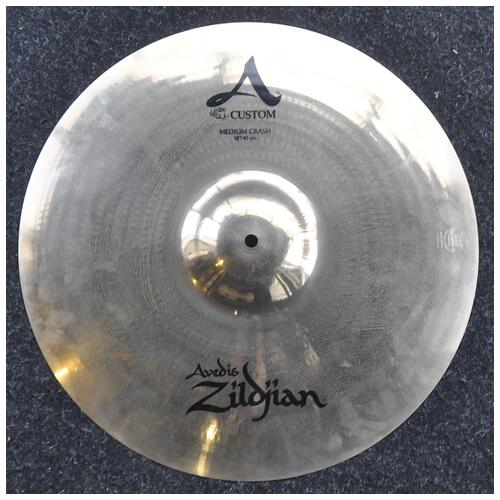 Image 1 - Zildjian 18" A Custom Medium Crash Cymbal *2nd Hand*