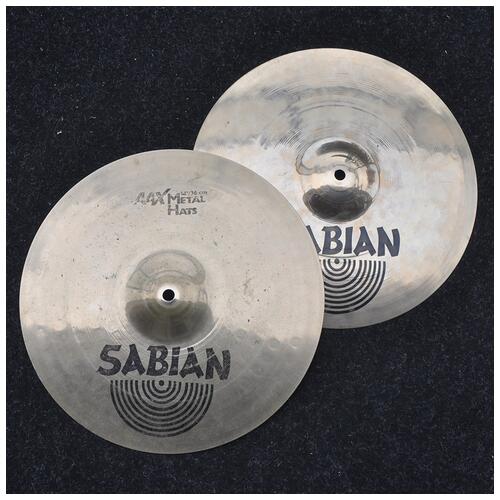 Image 1 - Sabian 14" AAX Metal Hi Hat Cymbals *2nd Hand*