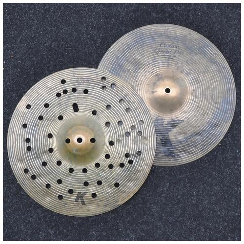 Image 1 - Zildjian 14" K Mixed Dry Hi Hat Cymbals *2nd Hand*