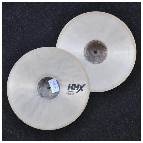 Image 2 - Sabian 15" HHX Complex Medium Hi Hat Cymbals *2nd Hand*