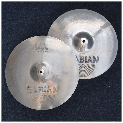 Image 1 - Sabian 14" AAX Stage Hi Hat Cymbals *2nd Hand*