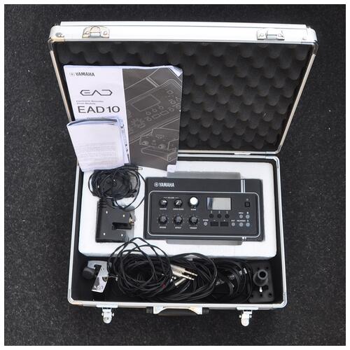 Image 1 - Yamaha EAD10 Electronic Acoustic Drum Module & Sensor + DT50S Drum Trigger & Aluminium Flight Case *2nd Hand*