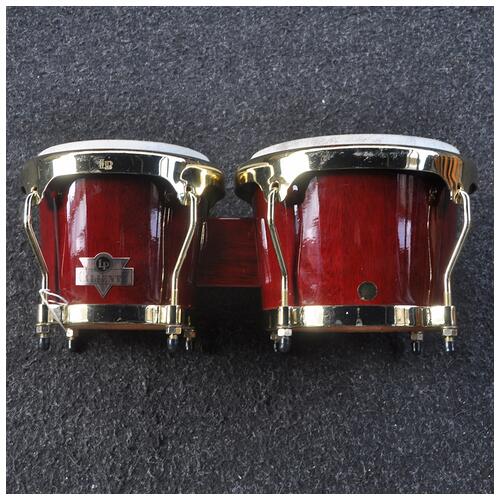 LP Caliente Bongos in Wine Red finish *2nd Hand*