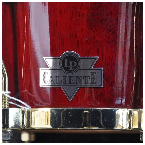 Image 2 - LP Caliente Bongos in Wine Red finish *2nd Hand*