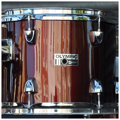 Image 8 - Premier 12", 13", 16", 22" Olympic Drum Kit with 14" Matching Snare in Wine Red finish