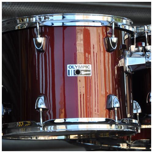 Image 7 - Premier 12", 13", 16", 22" Olympic Drum Kit with 14" Matching Snare in Wine Red finish