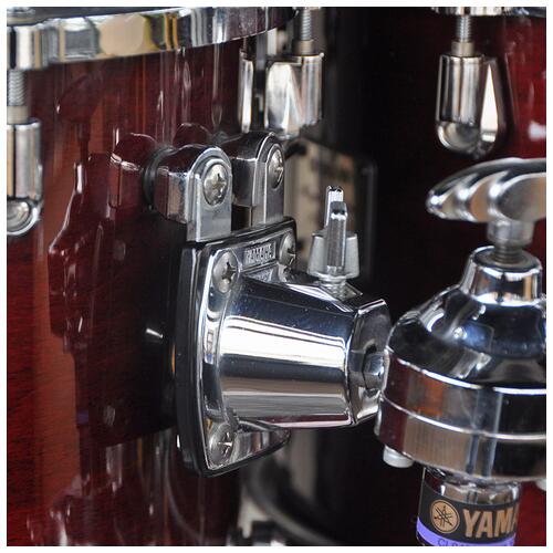 Image 11 - Yamaha 10", 12", 14", 20" Maple Custom Absolute Nouveau Shell Pack in Cranberry Red finish *2nd Hand*