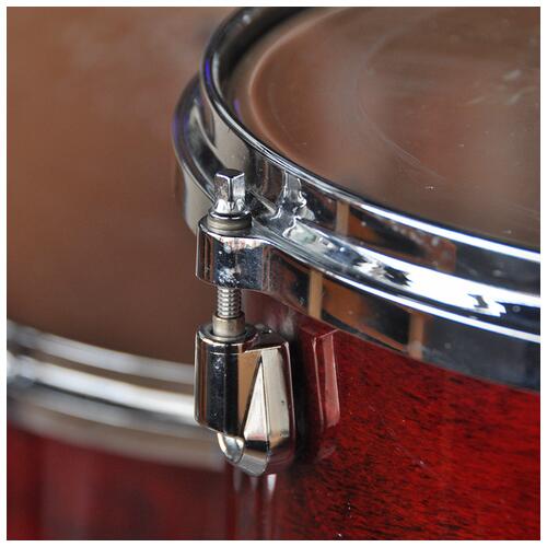 Image 10 - Yamaha 10", 12", 14", 20" Maple Custom Absolute Nouveau Shell Pack in Cranberry Red finish *2nd Hand*