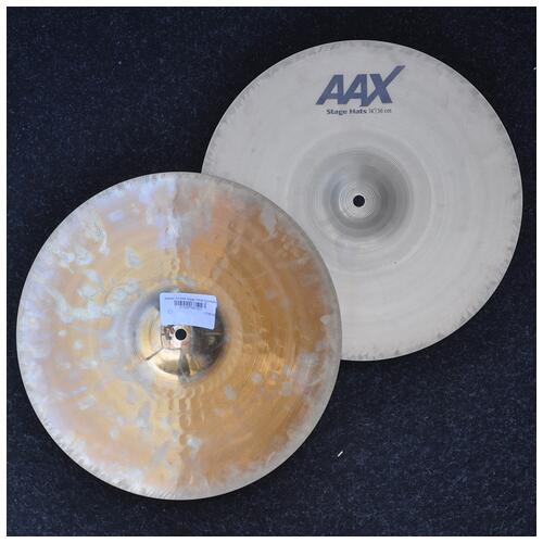 Image 2 - Sabian 14" AAX Stage Hi Hat Cymbals *2nd Hand*