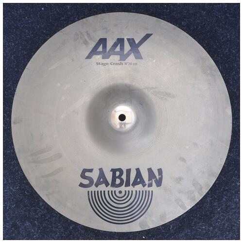 Image 1 - Sabian 16" AAX Stage Crash Cymbal *2nd Hand*