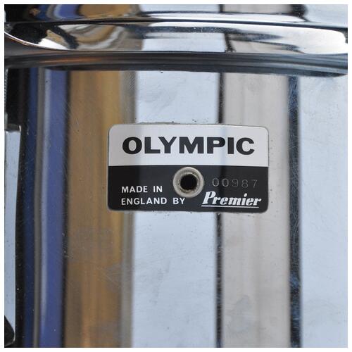 Image 2 - Premier 14" x 5.5" Vintage Olympic Steel Snare Drum *2nd Hand*