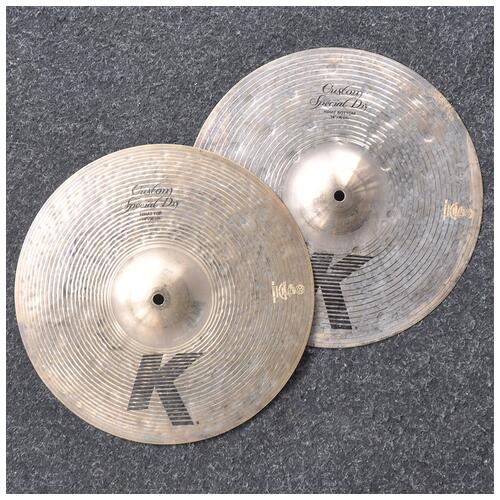 Image 1 - Zildjian 14" K Custom Special Dry Hi Hat Cymbals *2nd Hand*